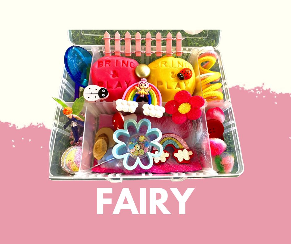 Fairy playdough sensory toy