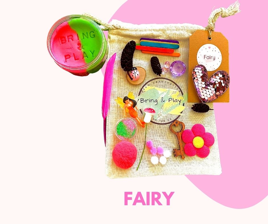 Fairy playdough sensory toy